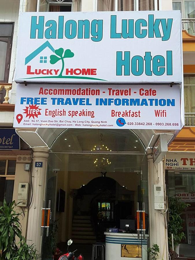 Halong Lucky Hotel Ha Long Exterior foto